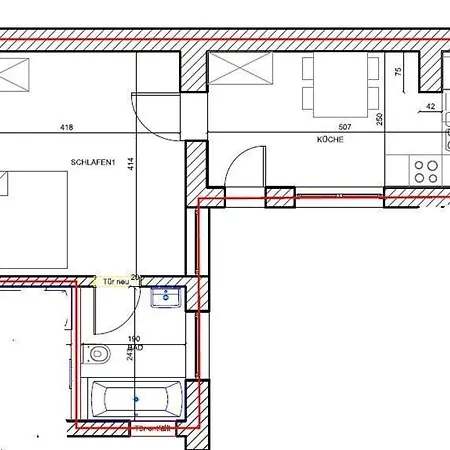 Apartment in der Altstadt Ueckermünde Zimmer foto